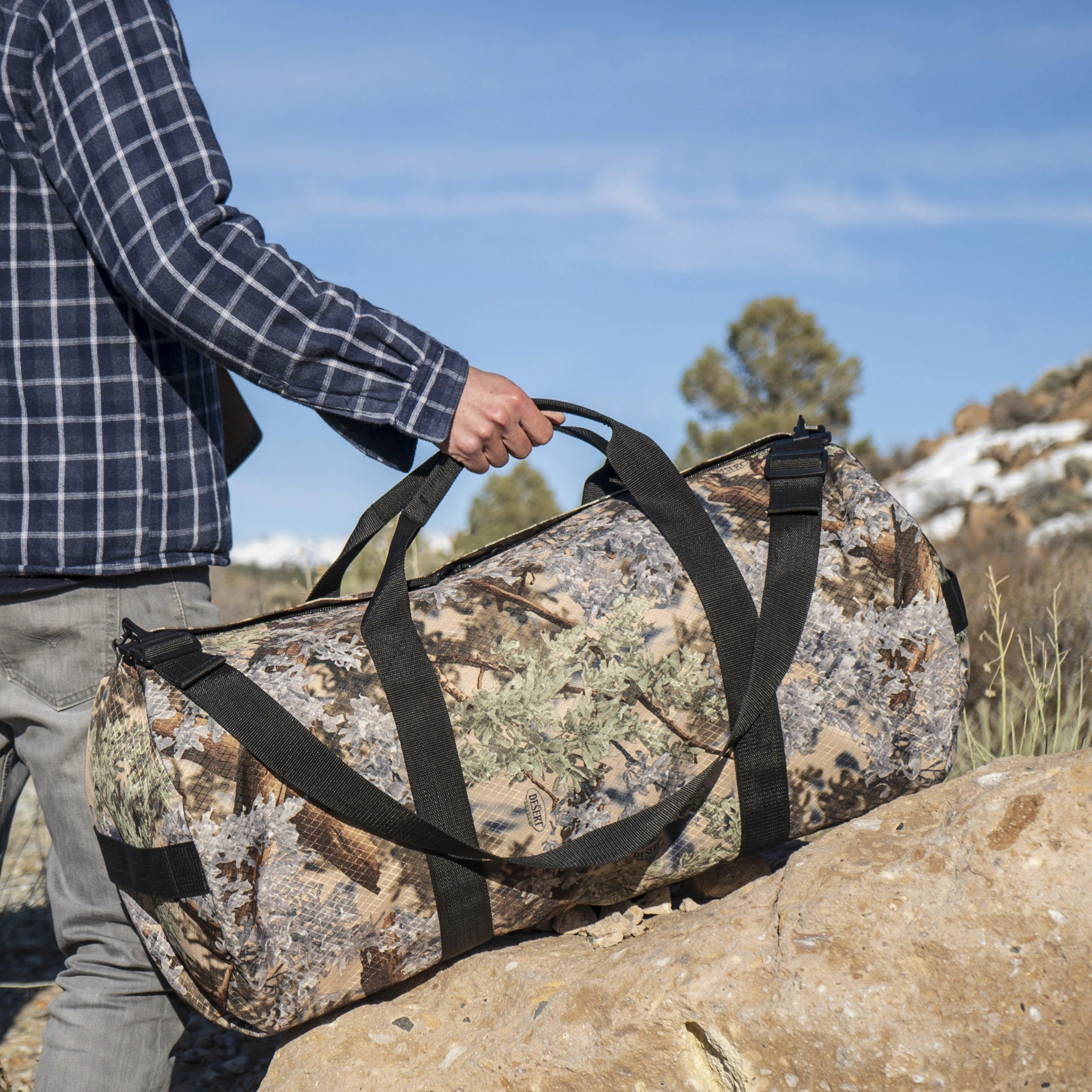 14" X 30" KING'S CAMO TOUGH GEAR BAG (75L)