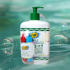 3-N-1 Color Your Own Body Wash, Shampoo & Conditioner Coconut Scent 14 fl.oz