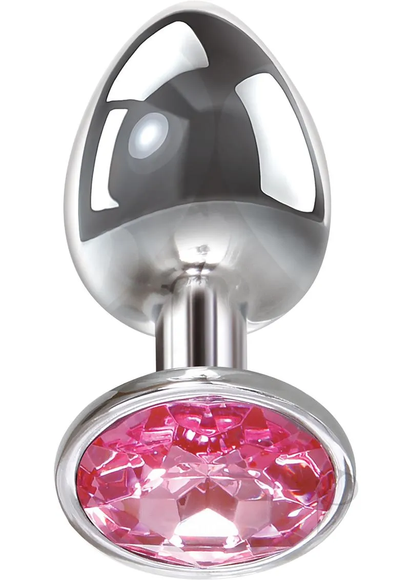 Aande Pink Gem Anal Plug Large