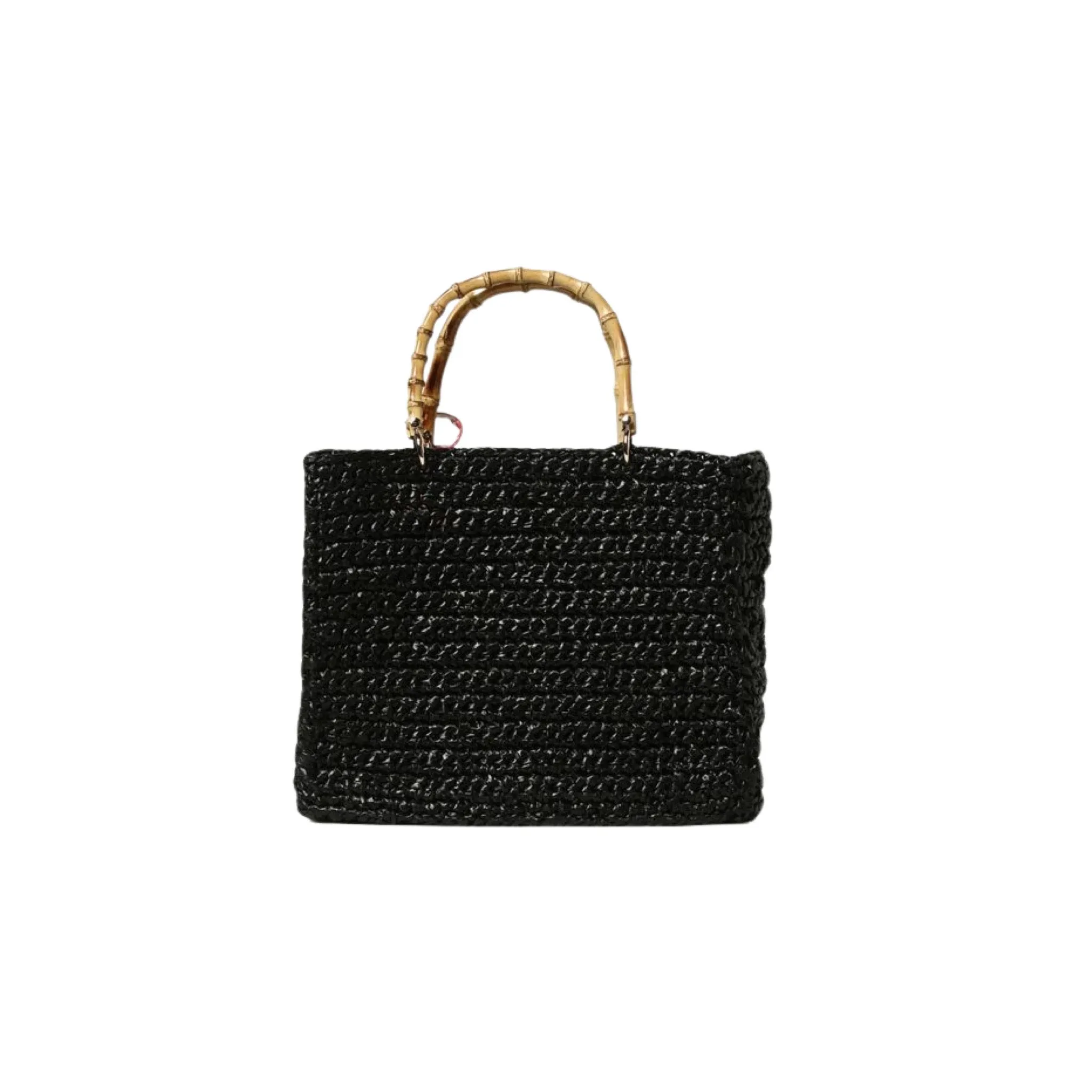 Black Venere Medium Tote Bag