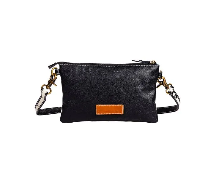 Bloomin Steer Hand Tooled Bag
