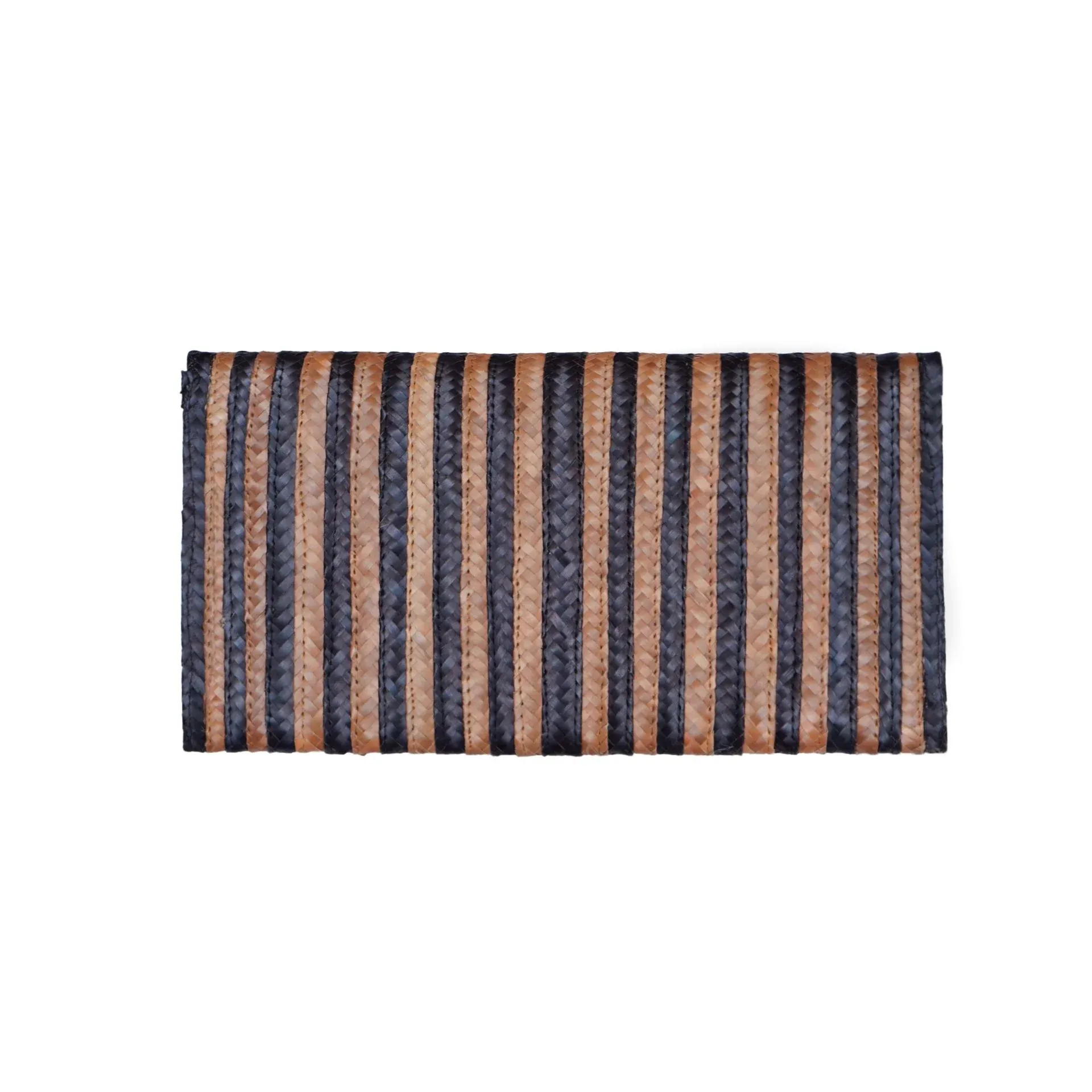 Brooke - Cream/Black Small Clutch