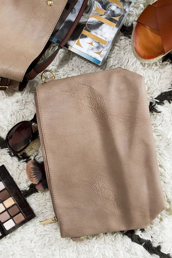 Brooklyn Bliss Tote Bag In Taupe