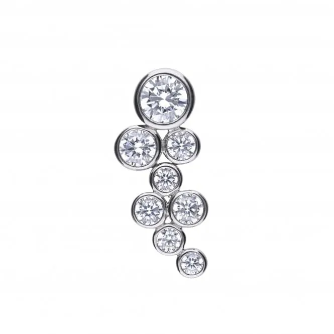 Bubble Cubic Zirconia Pendant P4782