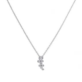 Bubble Cubic Zirconia Pendant P4782