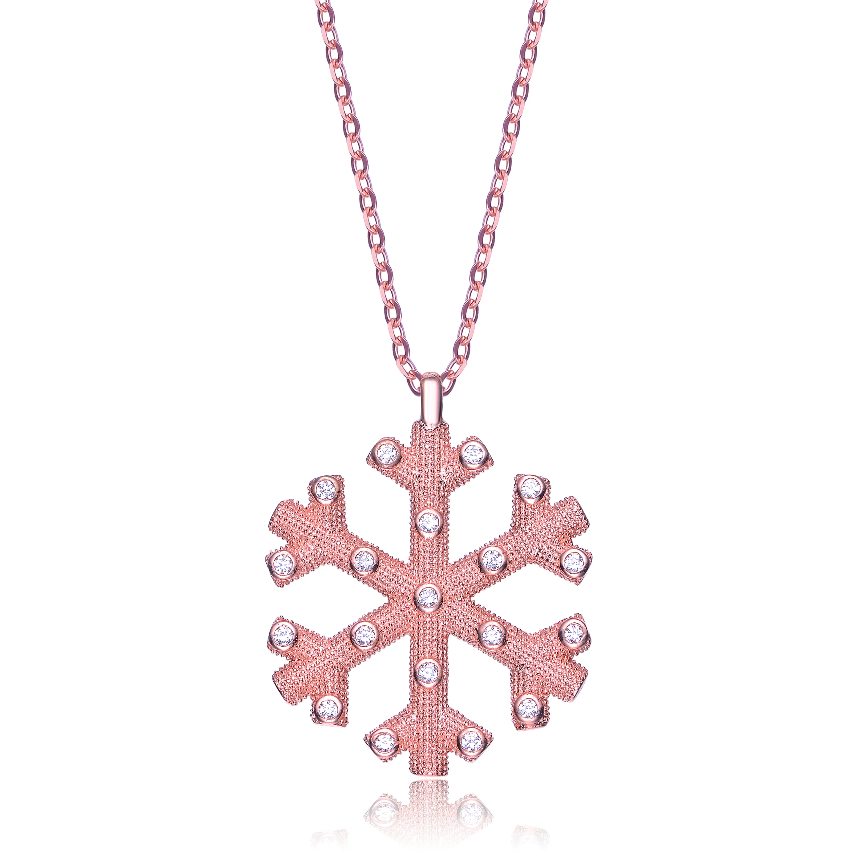 Champéry Snowflake Pendant Necklace