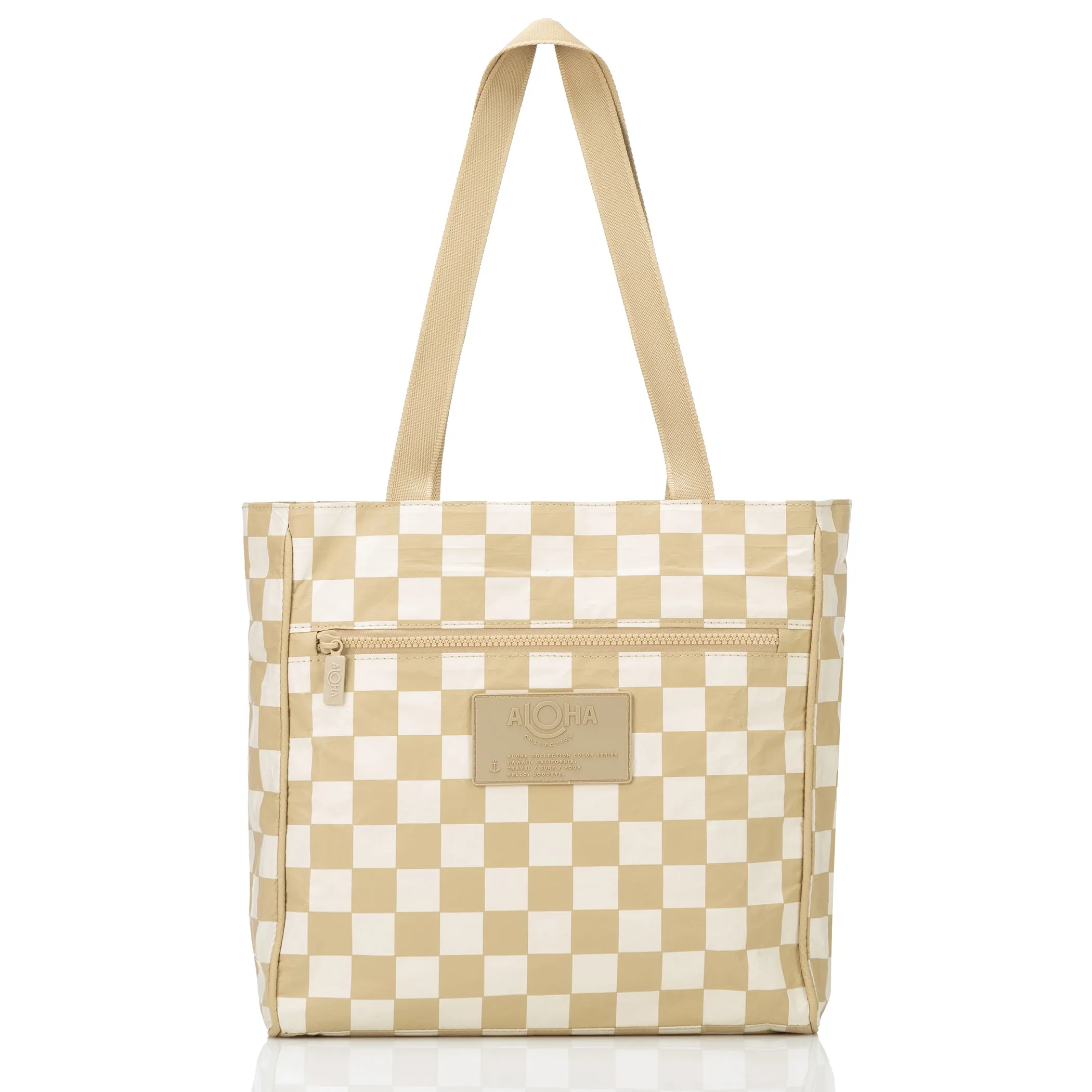 Checkmate Go-To Tote / Creme & Dune