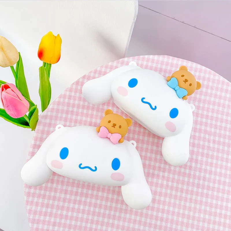 Cinna with Bear Silicone Bag