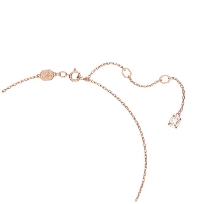 Constella Round Cut White Rose Gold-tone Plated Pendant 5636710