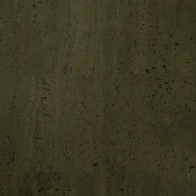 Cork Fabric in Surface Army Green