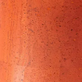 Cork Fabric in Surface Orange