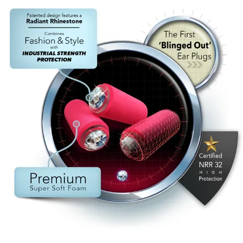 DAZZLEARS - The First Bling Ear Plugs