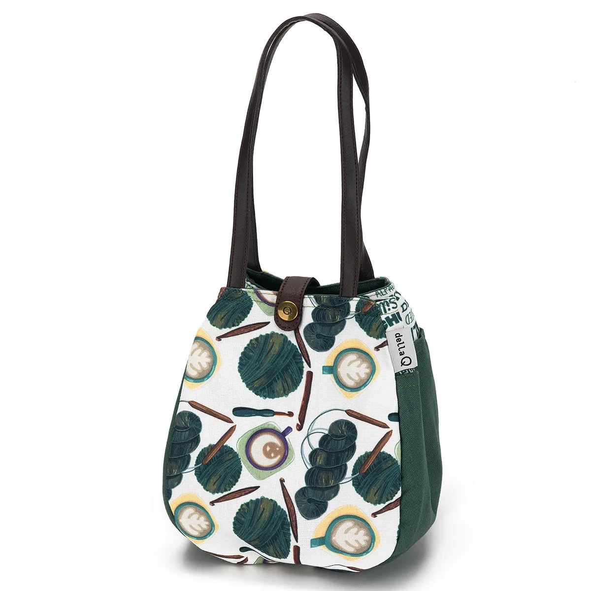 della Q Rosemary - 220-1 - Fabric Print Collection - Yarn Bombing