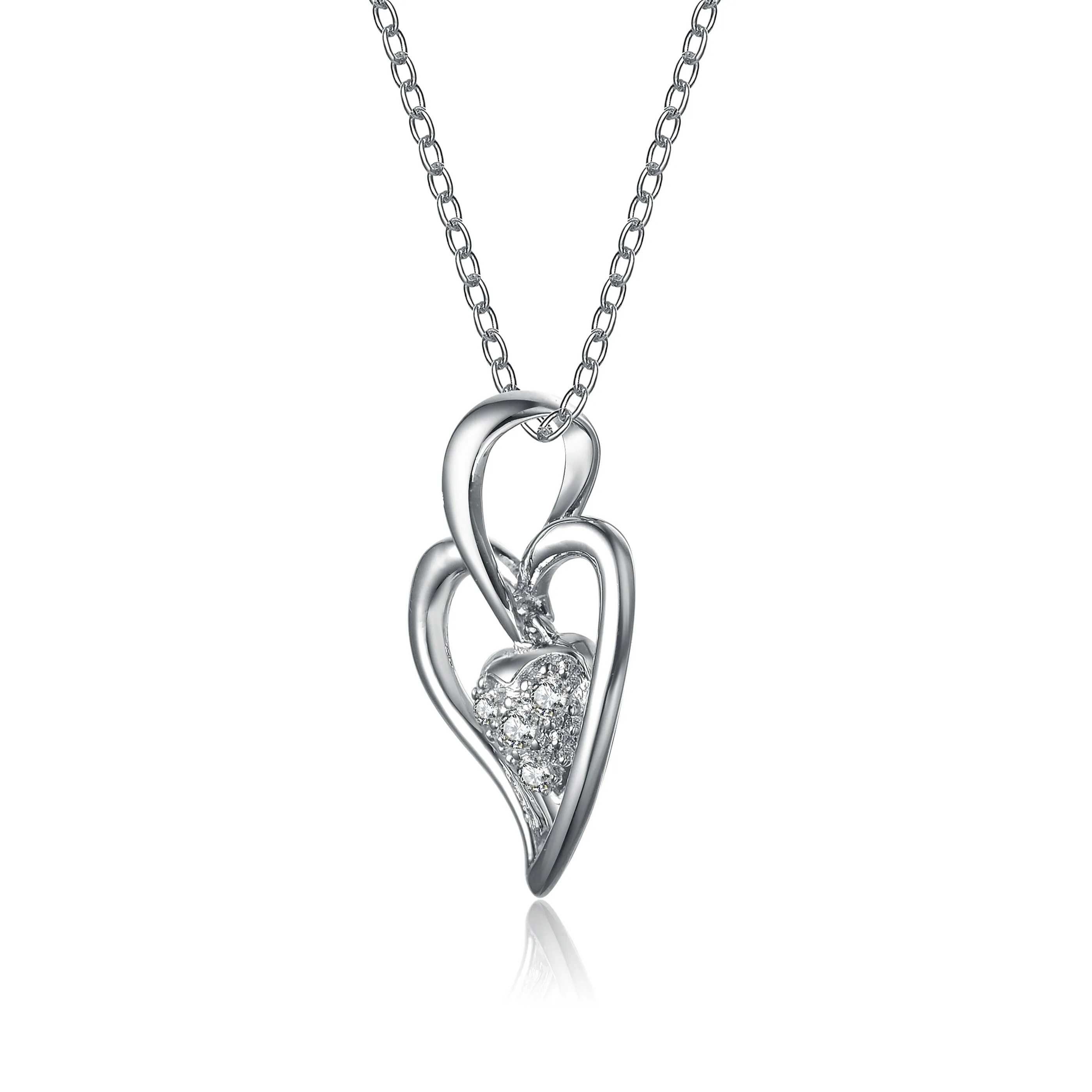 Emma Double Heart Necklace