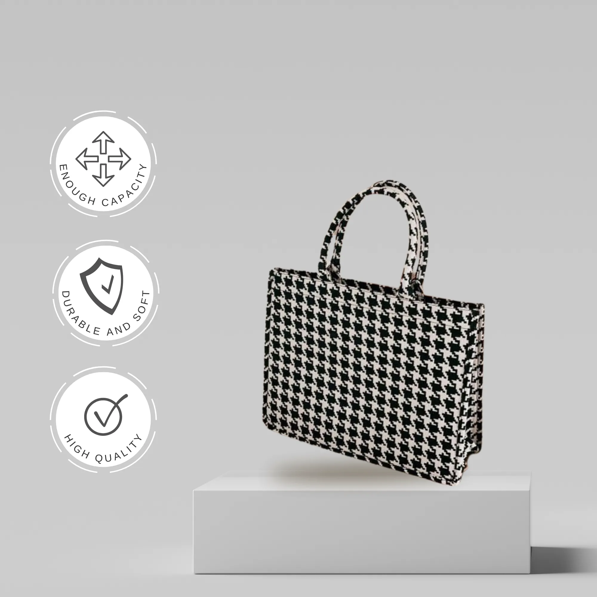 EMMY BOX TOTE BAGM - D1