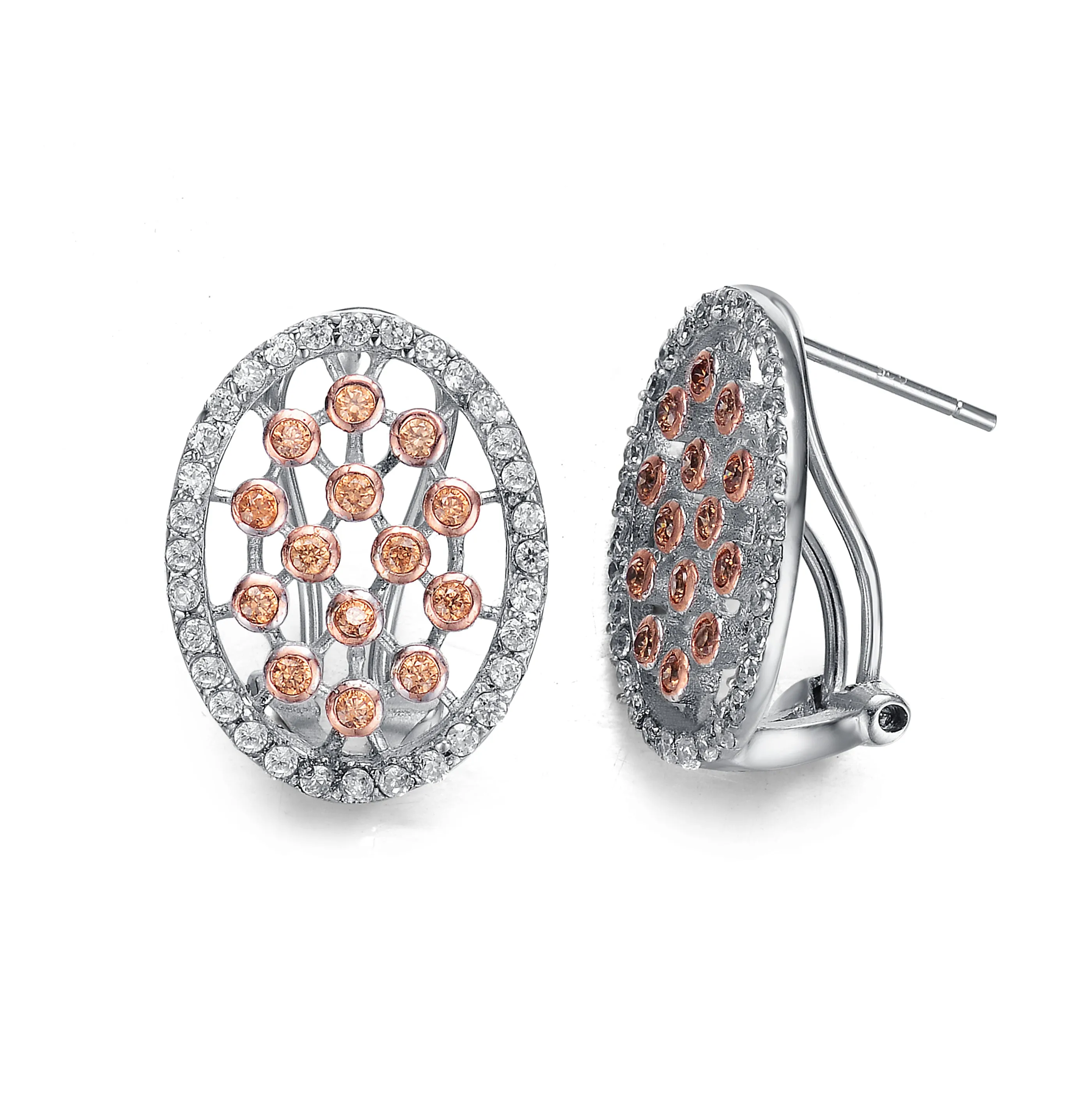 Estelle Oval Shape Earrings