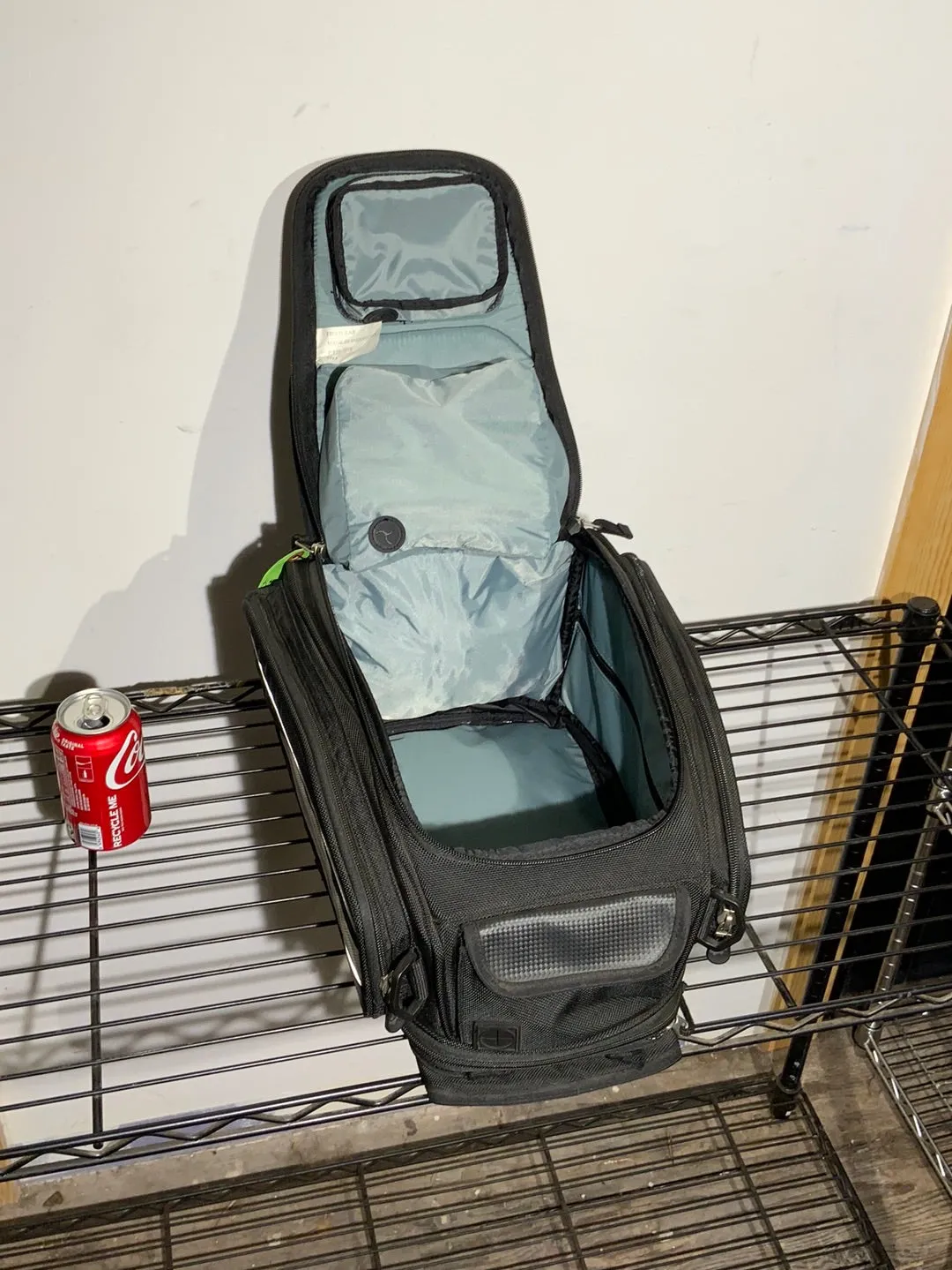 Firstgear large tank bag - magnetic mount, expandable