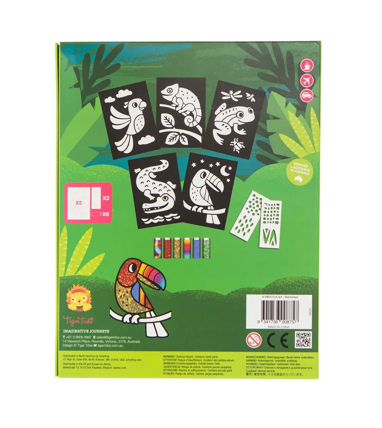 Foil Art - Rainforest