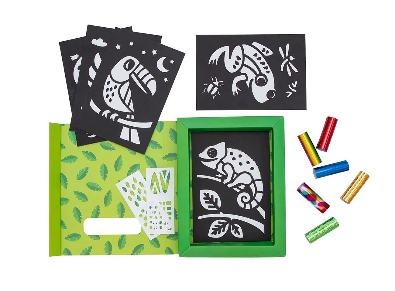 Foil Art - Rainforest