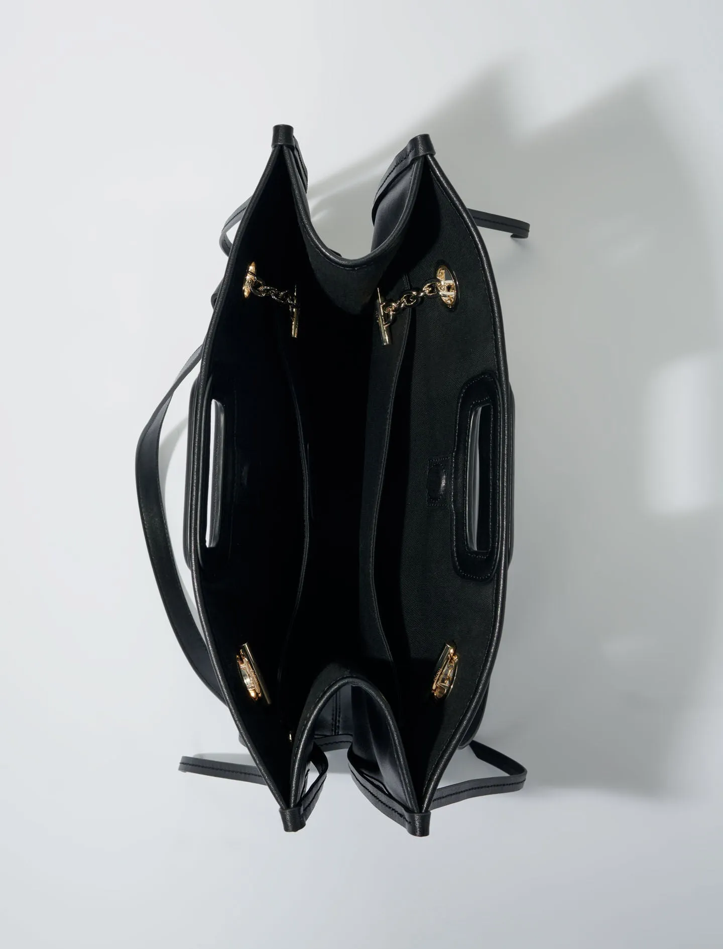 Fringed Leather Tote Bag