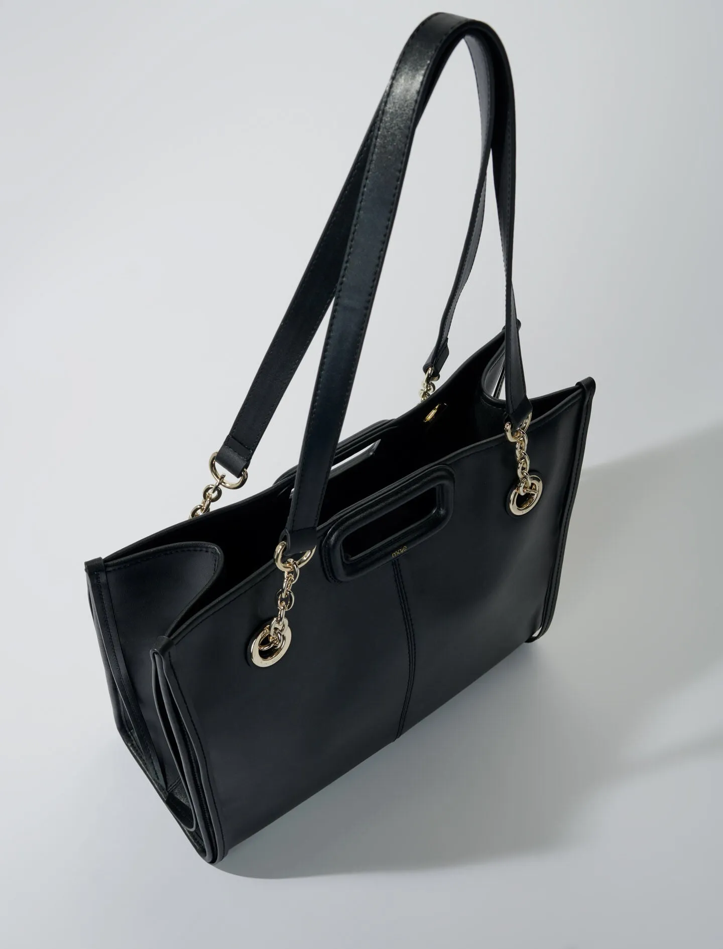 Fringed Leather Tote Bag