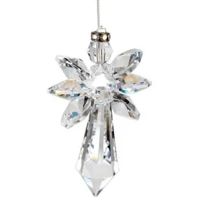Guardian Angel Crystal Suncatchers Large -Glorious Colors! Rainbow Makers