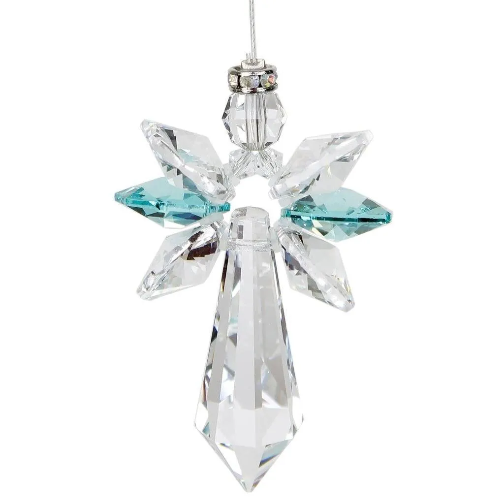 Guardian Angel Crystal Suncatchers Large -Glorious Colors! Rainbow Makers