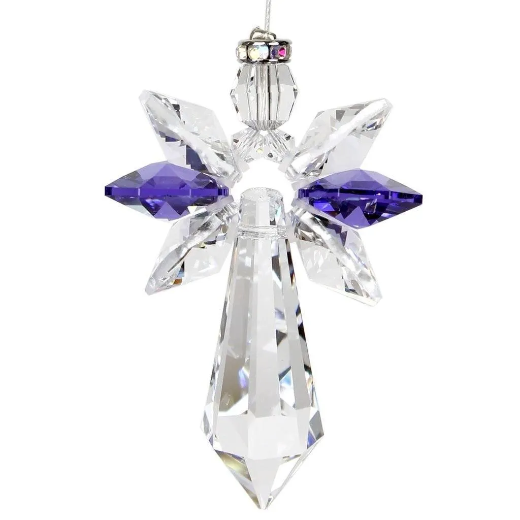 Guardian Angel Crystal Suncatchers Large -Glorious Colors! Rainbow Makers