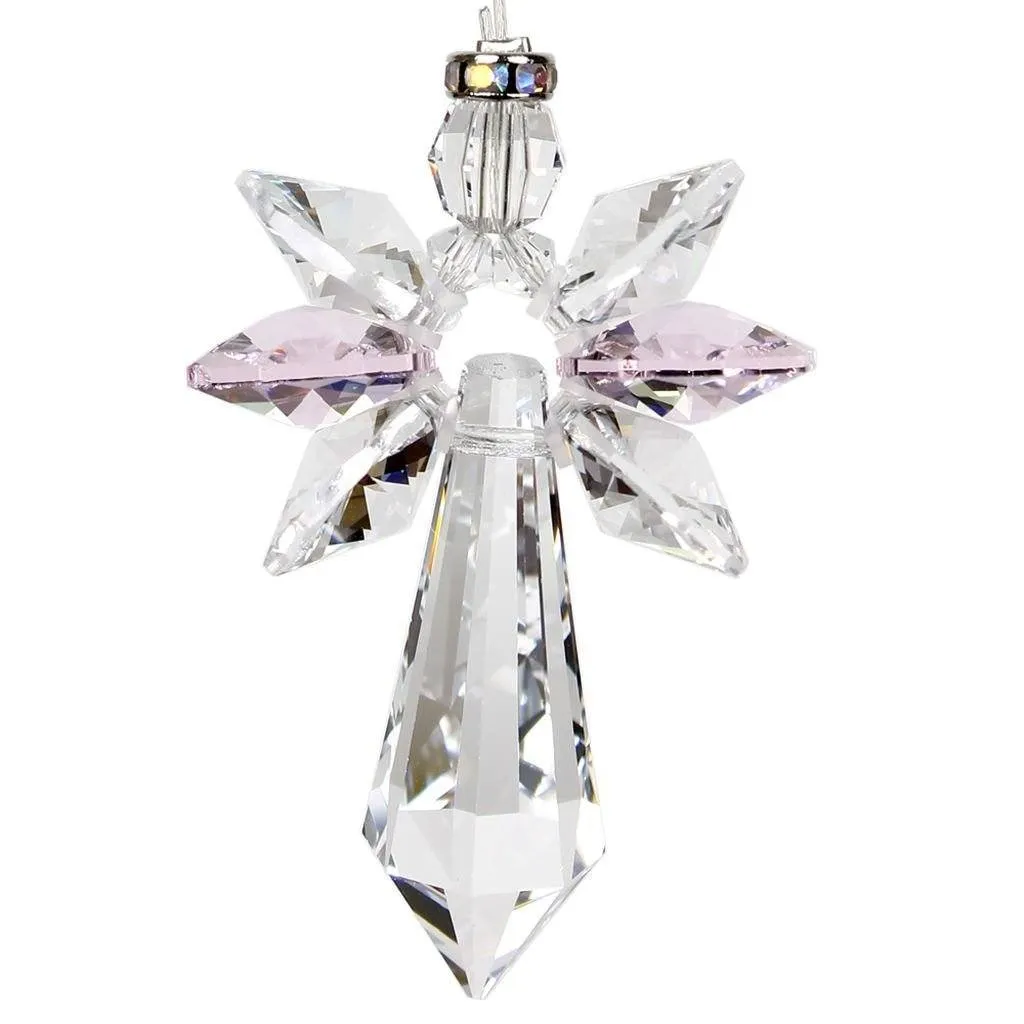 Guardian Angel Crystal Suncatchers Large -Glorious Colors! Rainbow Makers