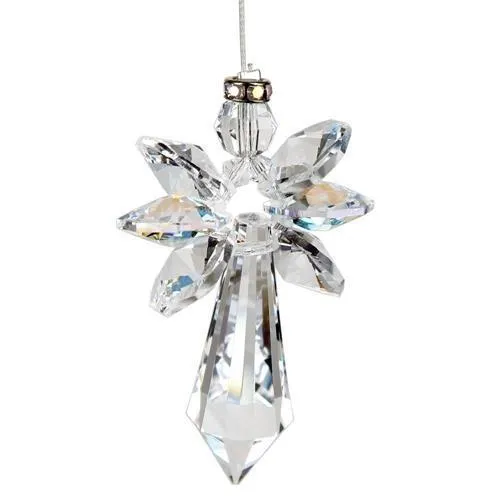 Guardian Angel Crystal Suncatchers Large -Glorious Colors! Rainbow Makers
