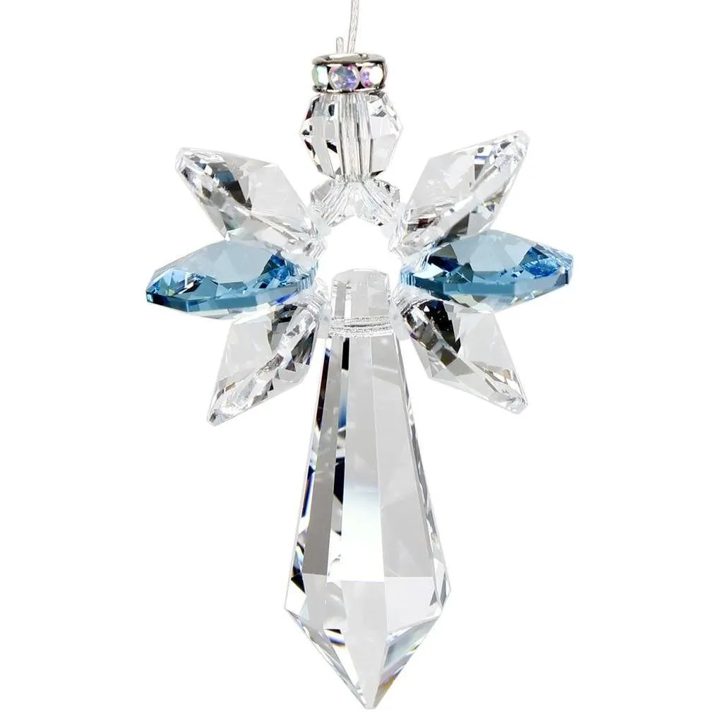 Guardian Angel Crystal Suncatchers Large -Glorious Colors! Rainbow Makers