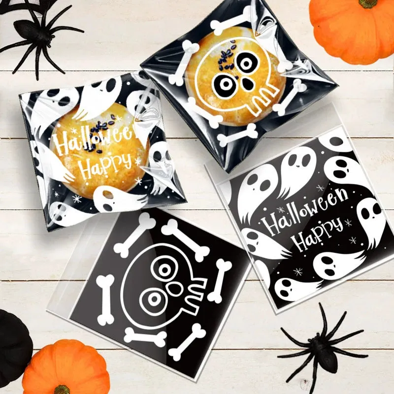 Halloween Bunny Ears Pumpkin Candy Bag