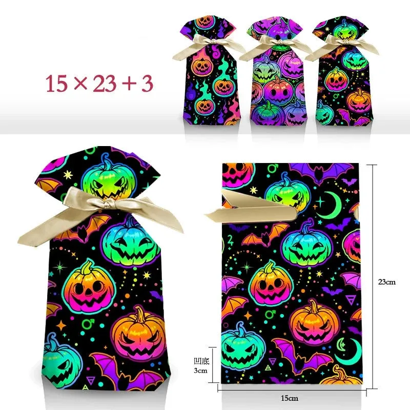 Halloween Bunny Ears Pumpkin Candy Bag