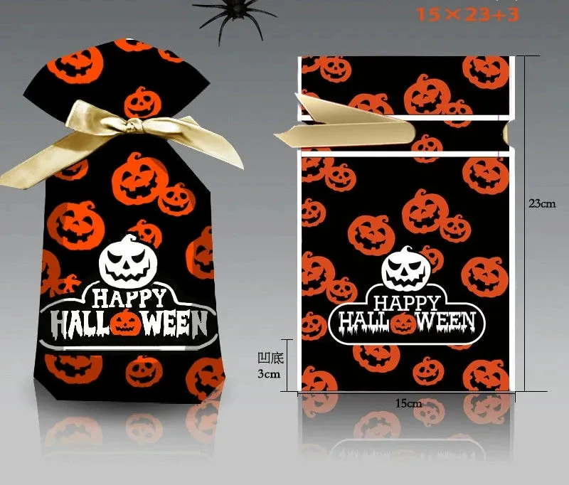 Halloween Bunny Ears Pumpkin Candy Bag