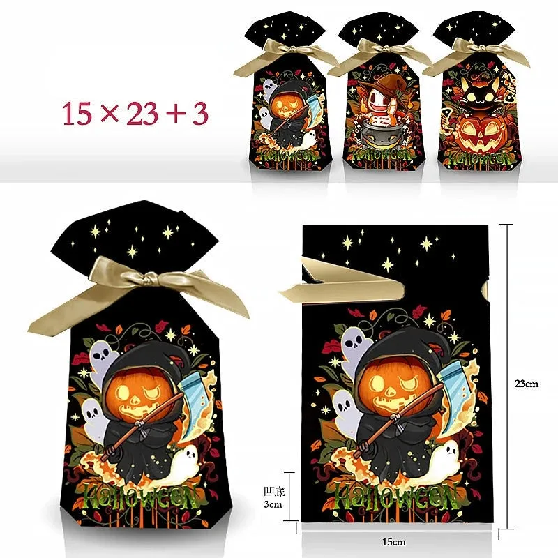 Halloween Bunny Ears Pumpkin Candy Bag