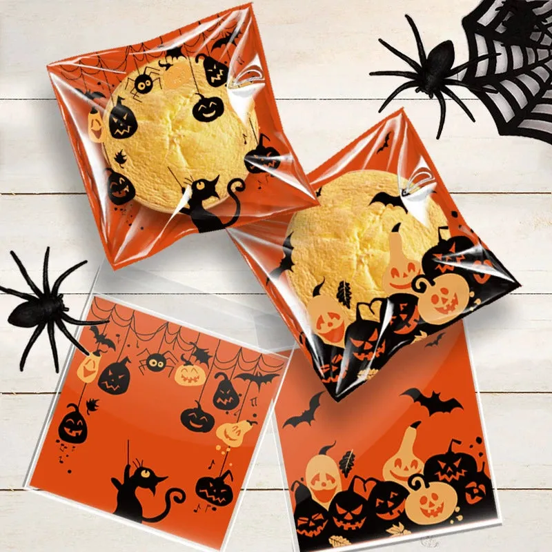 Halloween Bunny Ears Pumpkin Candy Bag