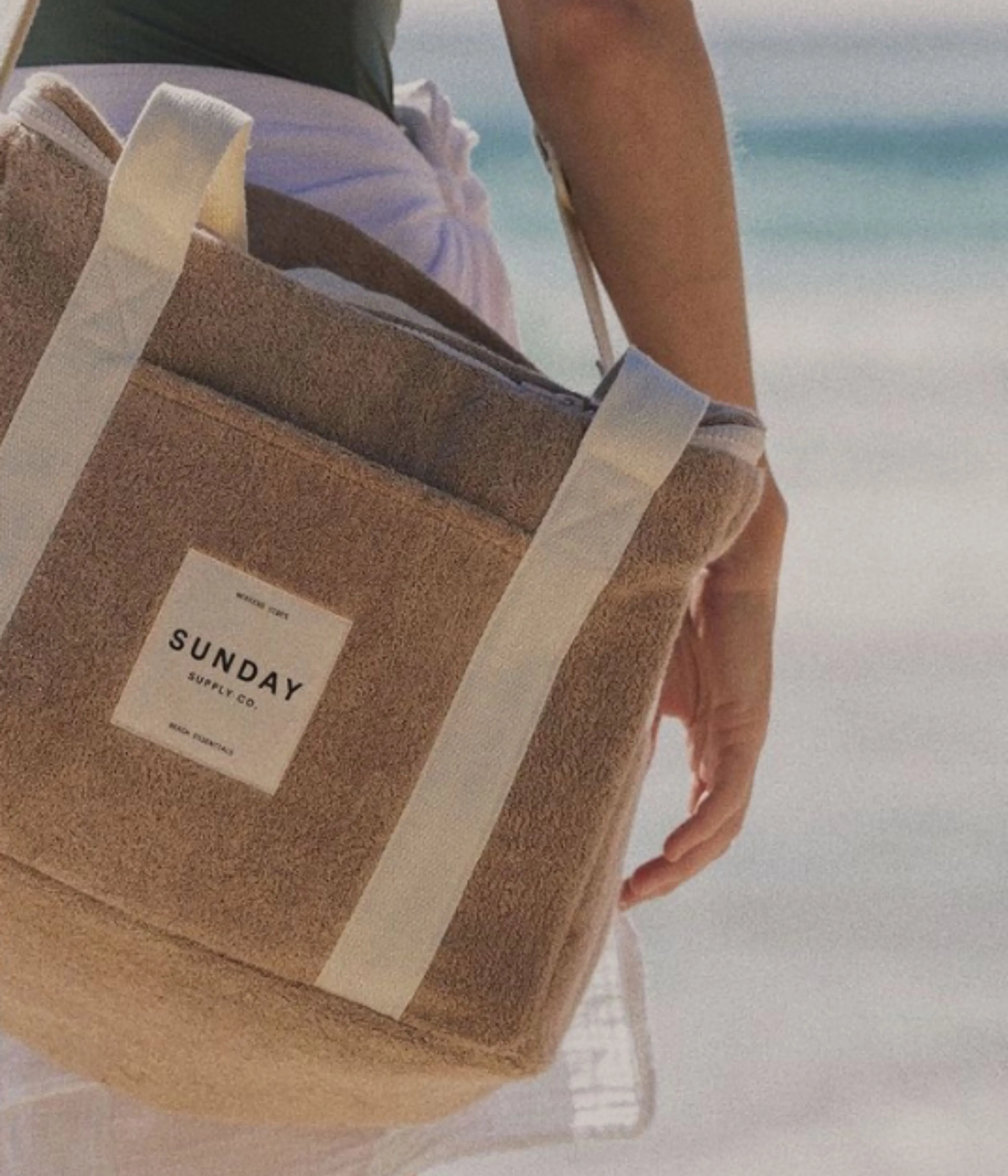 Husk Towelling Cooler Bag