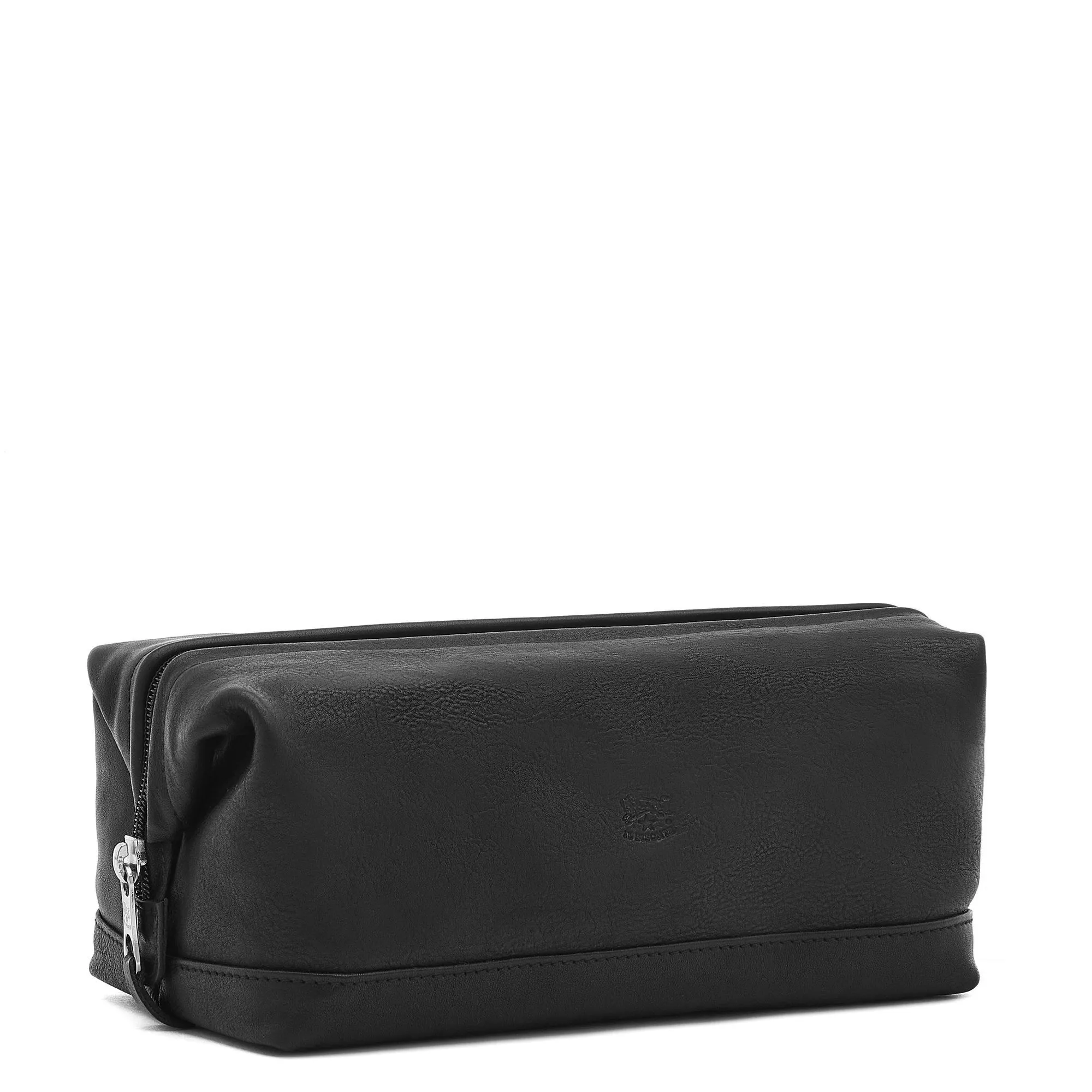 Il Bisonte Classic Toiletry Case - Black
