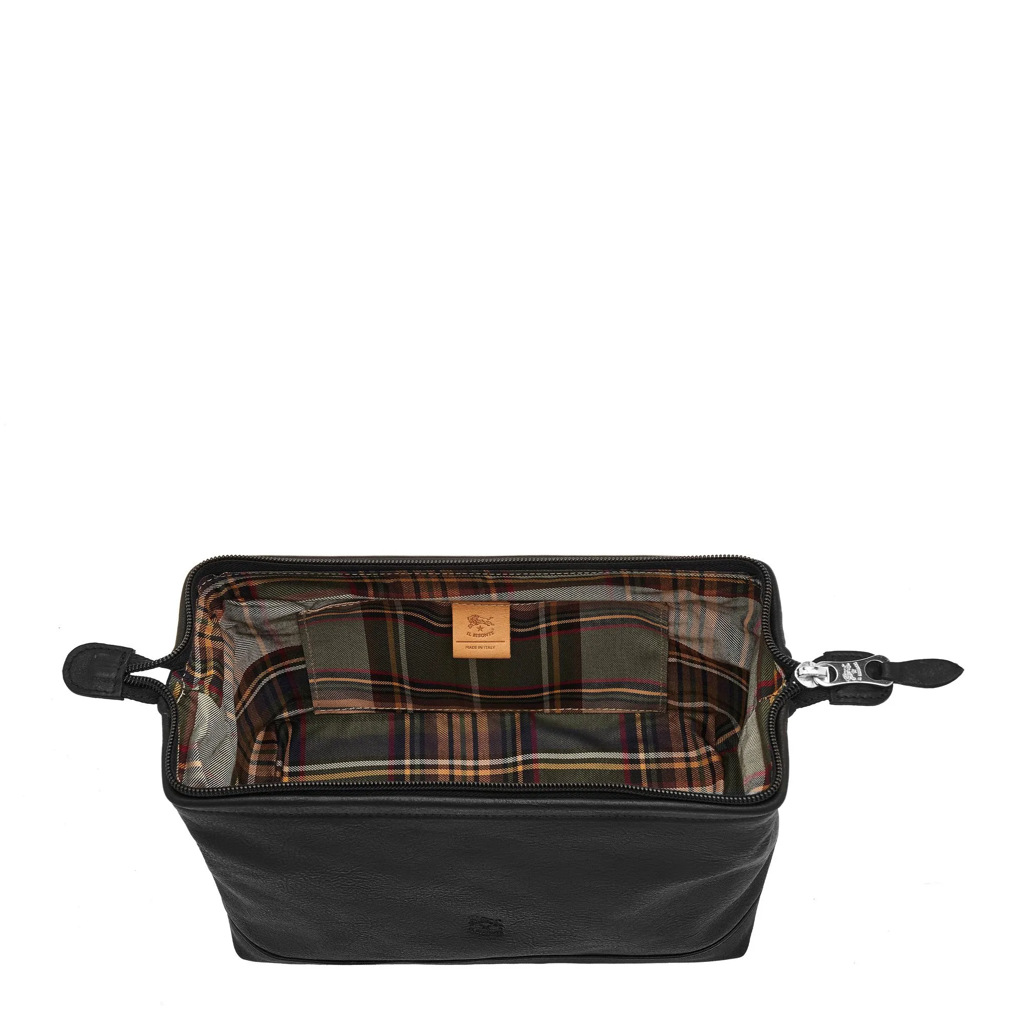 Il Bisonte Classic Toiletry Case - Black