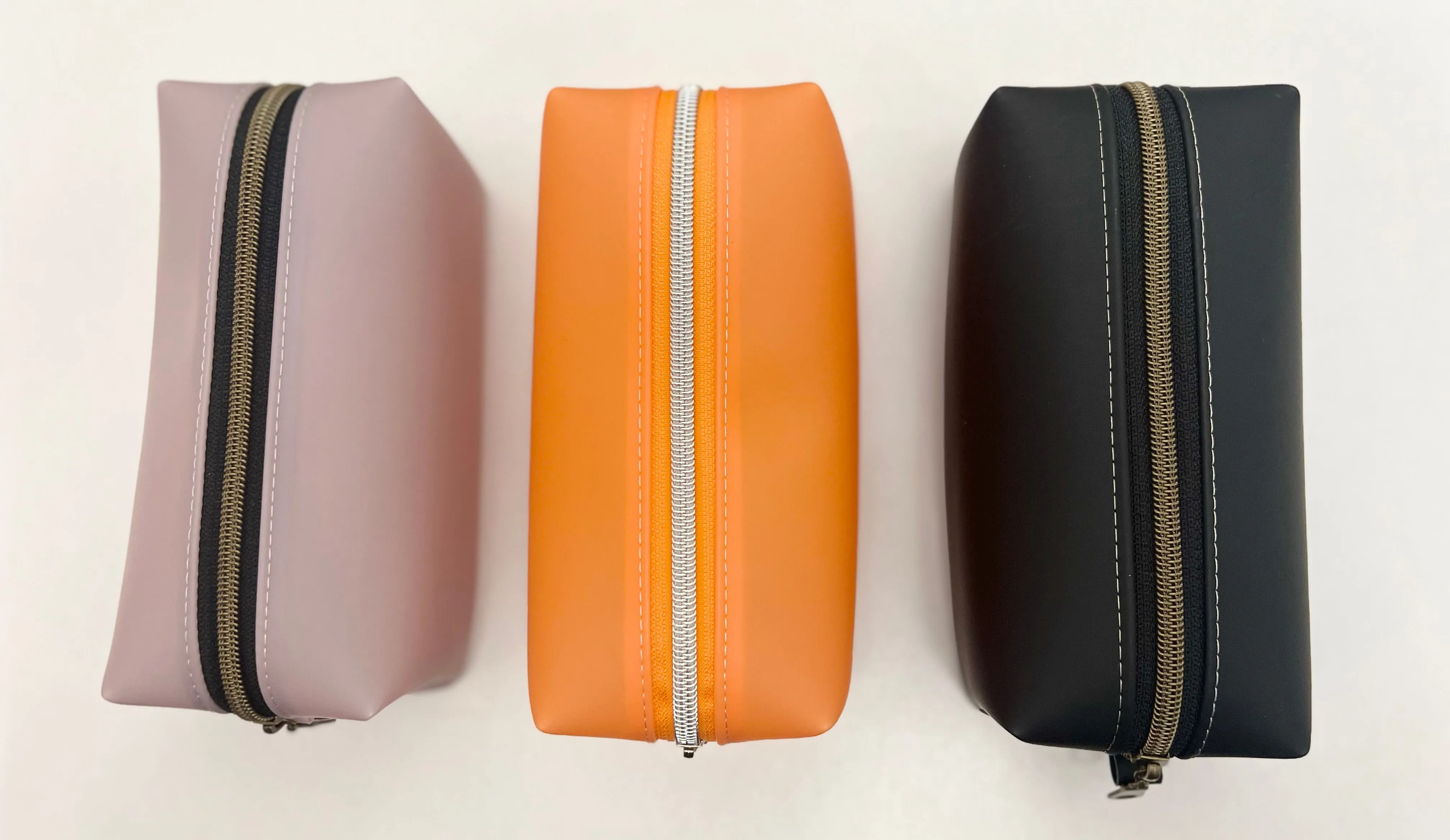 Jelly Toiletry Boxy Bag - Orange