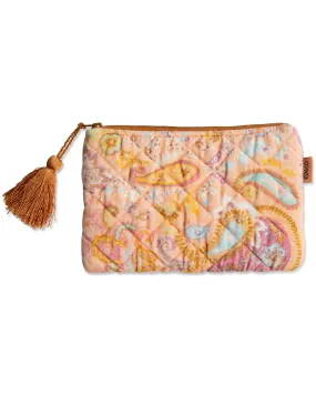 Kip & Co - Velvet Cosmetic Purse (Paisley Paradise)