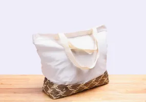 Komkrit - Bamboo And Cloth Bag (Medium)