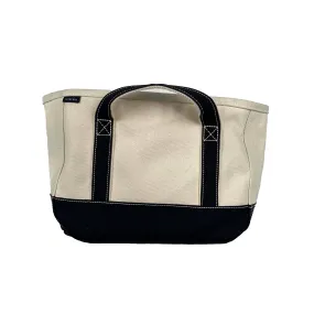 Lands End Wide Body Canvas Tote Bag