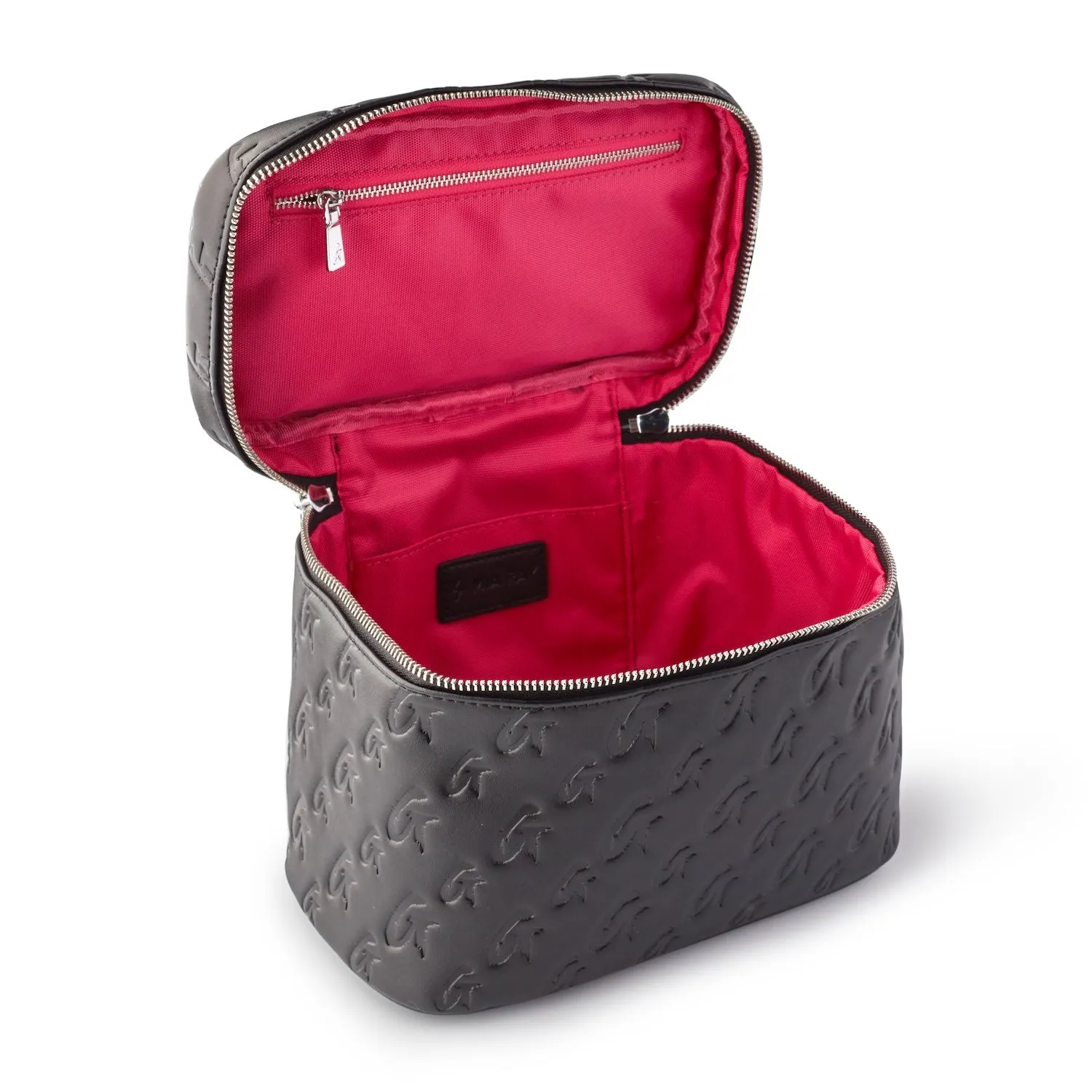 LARGE MONOGRAM TOILETRY BAG - BLACK PINK