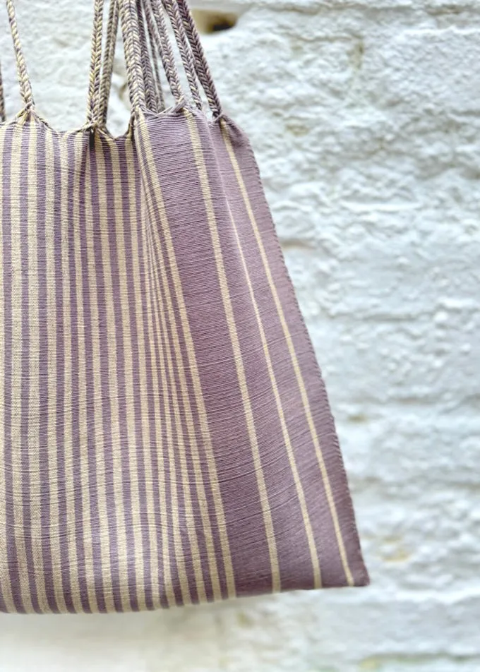 Las Rayas Tote - Heather