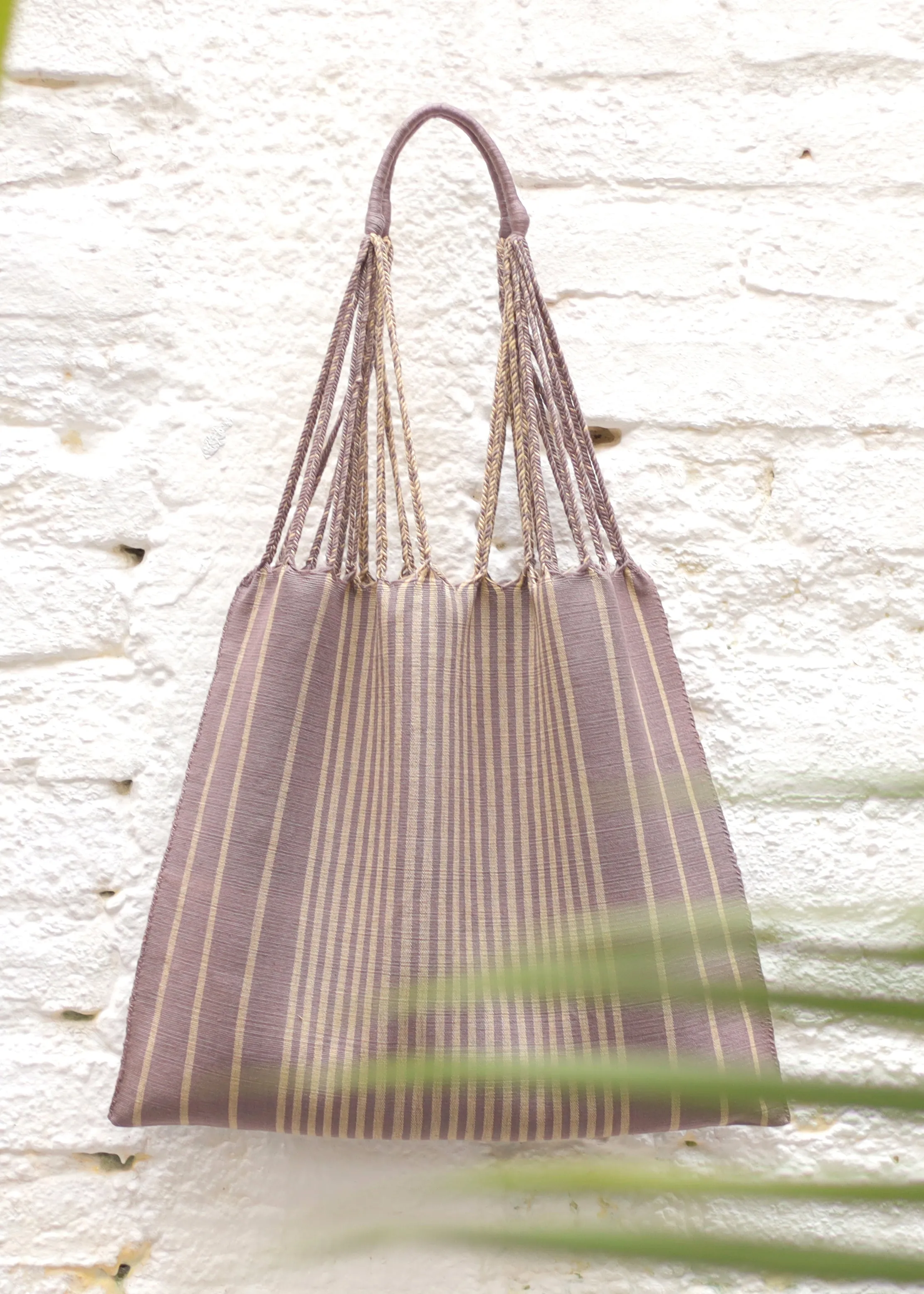 Las Rayas Tote - Heather