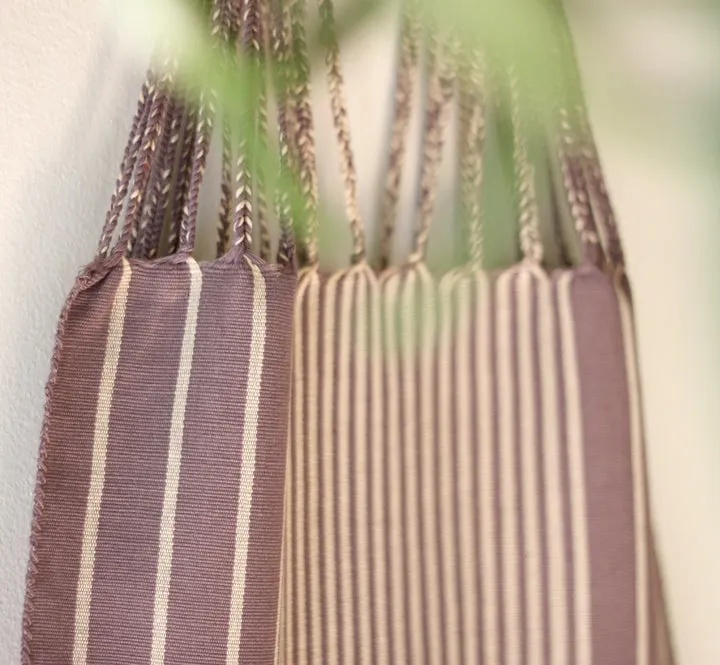 Las Rayas Tote - Heather