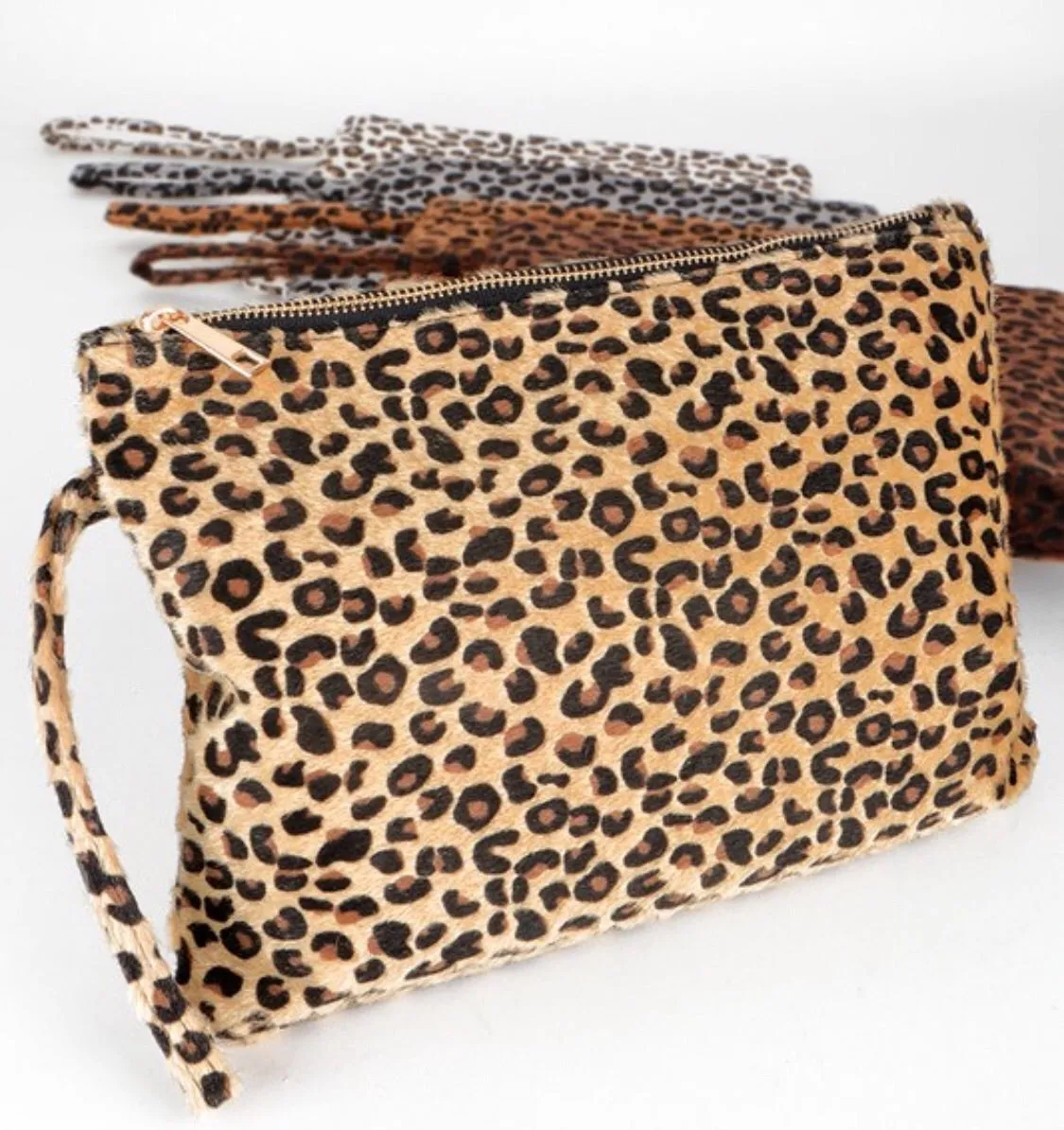 Leopard Clutch