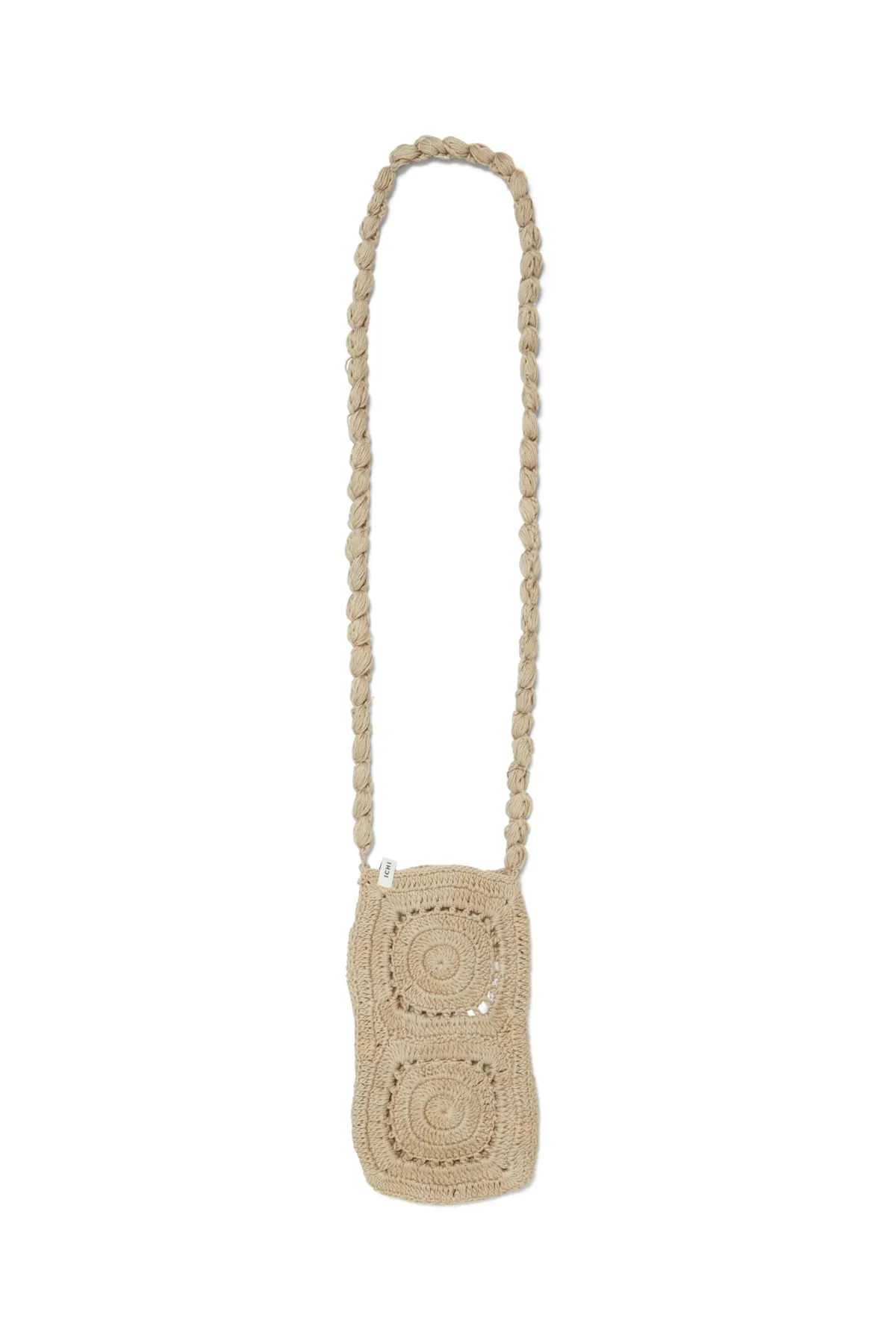 Leura Crochet Phone Bag Oxford Tan