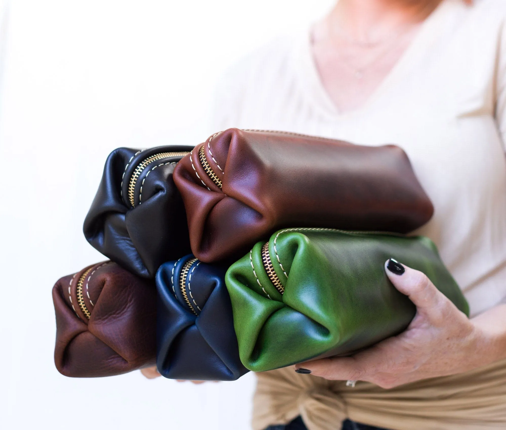 Lifetime Leather Co Men's Minimalist Shave Bag